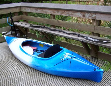 swifty kayak ramp boat river silver